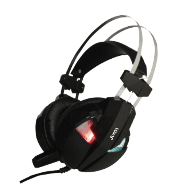 CASQUE JEDEL GAMING GH-198 UNIQUE AVEC LE JEU DE LUMIÈRE RESPIRATOIRE COLORÉE - Yourtech.ma
