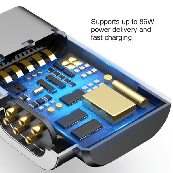 Câble de USB C Baseus 86W à adaptateur magnétique