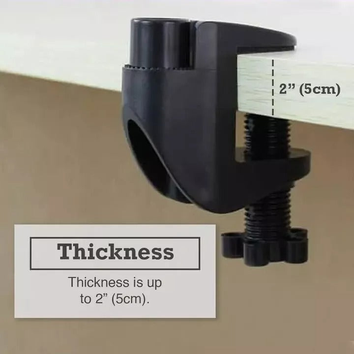 Computer Arm Support Desk Bras Réglable 180° Repose - Rouge