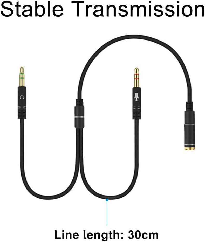 Adaptateur Jack, 3.5mm Femelle vers 2 Double Male Jack