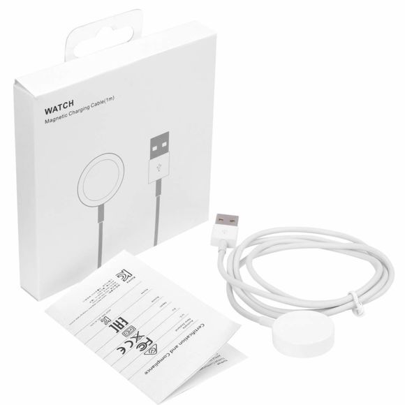 Chargeur de Montre,Watch Câble de Charge magnétique Compatible avec Apple Watch/iWatch, Apple Watch Chargeur sans Fil Usb