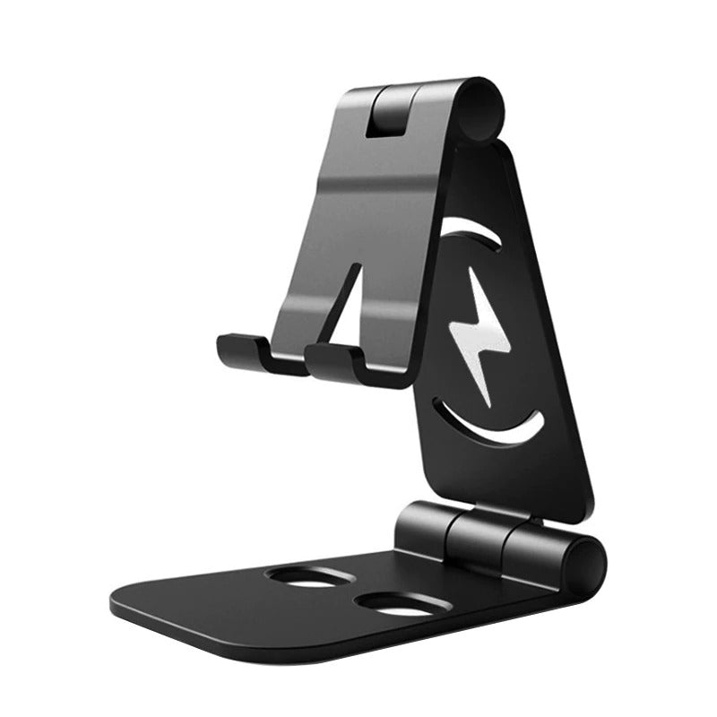 Support de bureau pour téléphone portable, pliable et extensible, universel, pour les paresseux