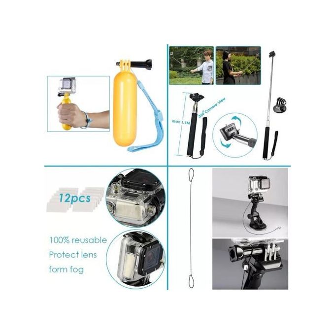 Ensemble d'accessoires Kit pour GoPro