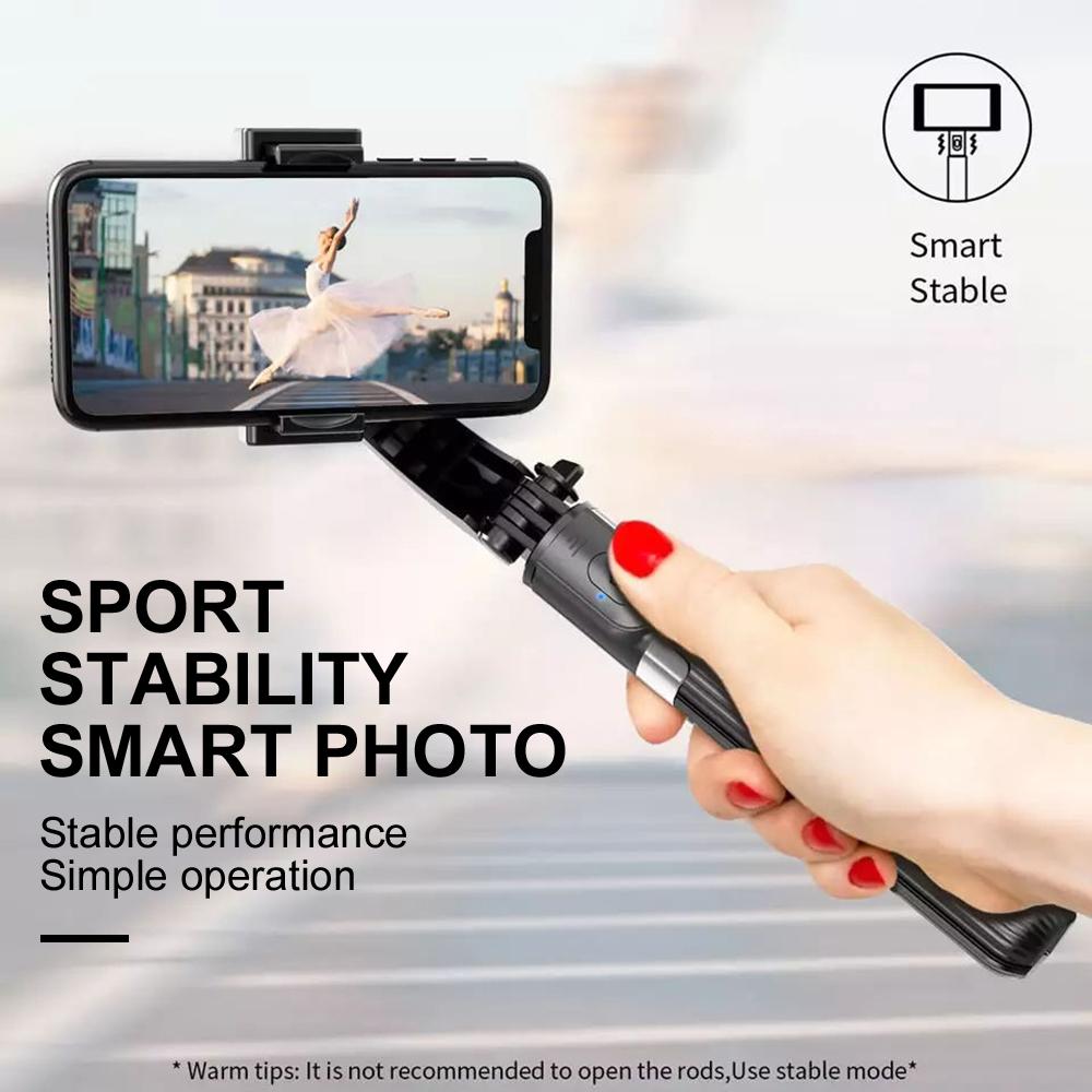 STICK SELFIE AVEC STABILISATEUR GIMBAL ET SUPPORT DE TRÉPIED L08