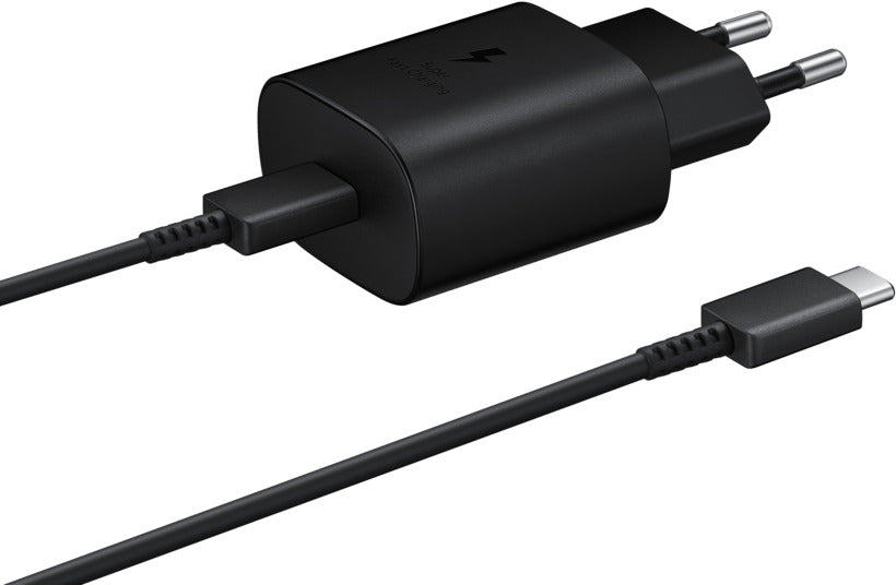 Chargeur Samsung 25W avec câble Type-C Charge ultra rapide