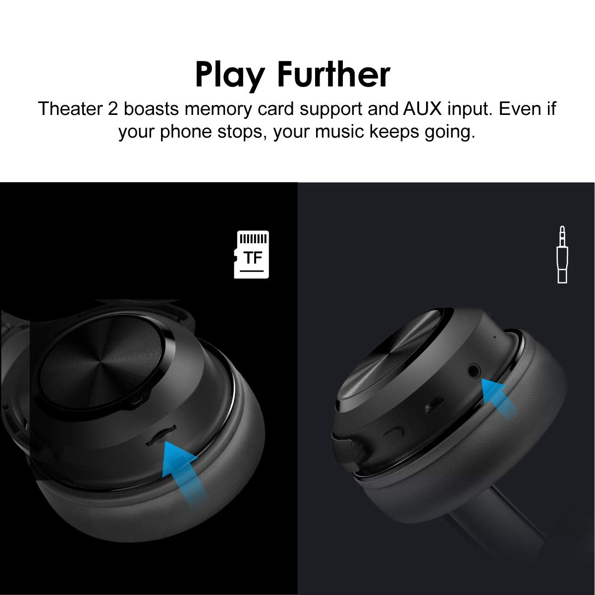 Casque & Haut Parleur 2 en 1 ORAIMO | OEB-H85D