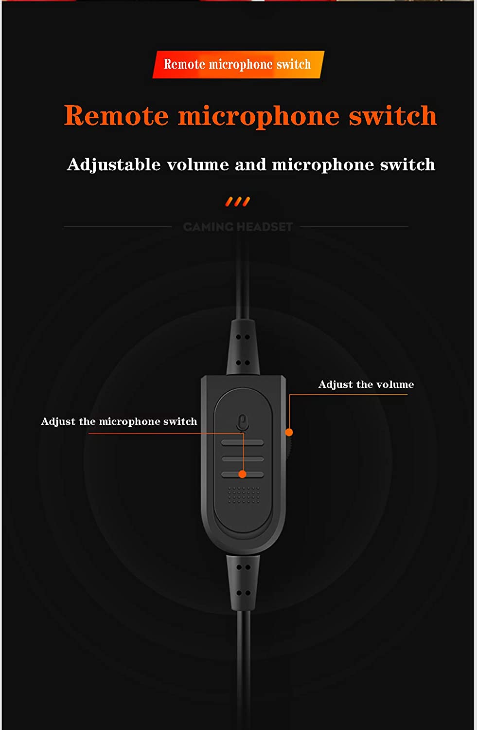 Casque serre-tête filaire multifonction Ipega PG-R005 (compatible avec N-Switch / PS4 / PC / XBOX ONE 4mm)