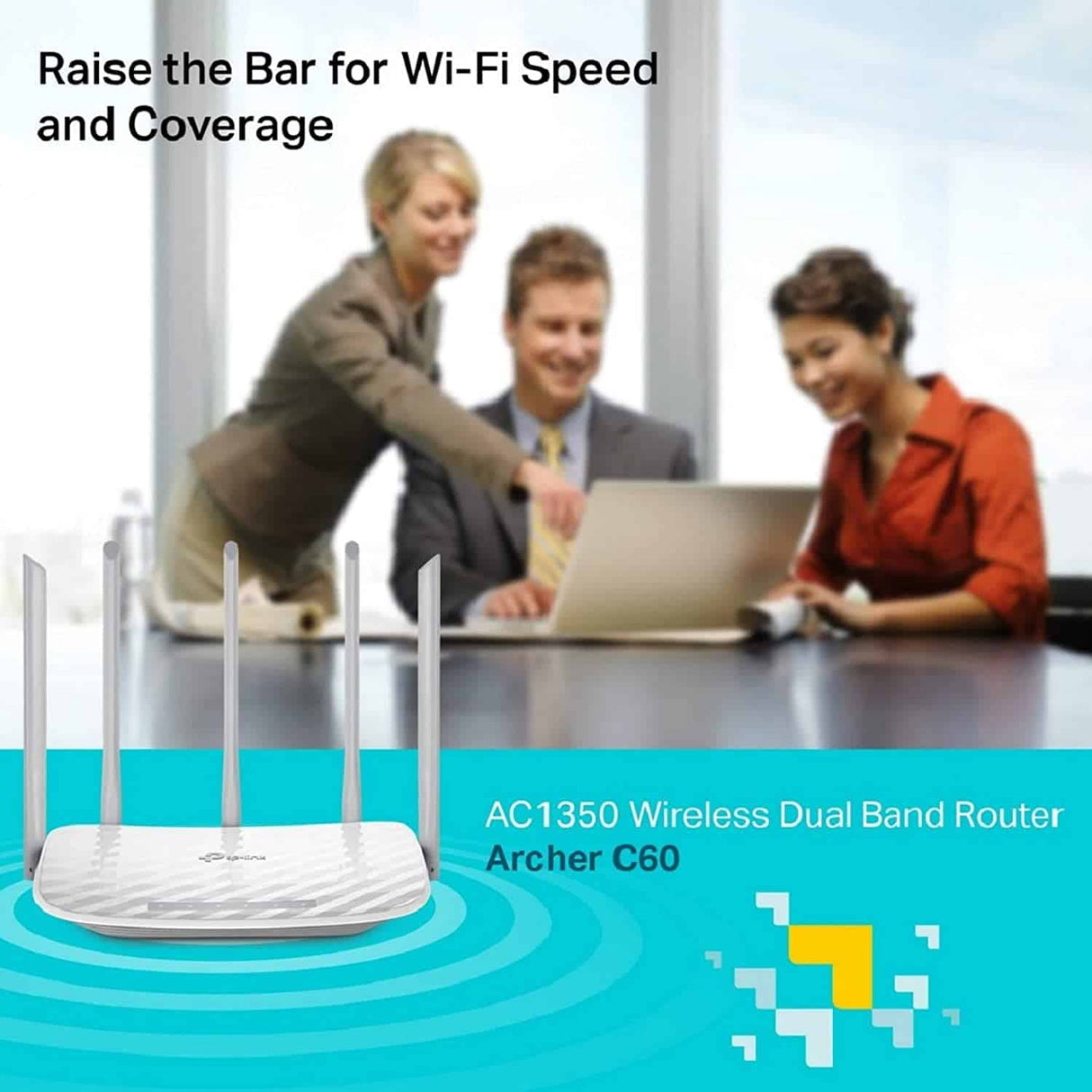 TP-Link AC1350 Wireless Wi-Fi Dual-Band Gigabit Router
