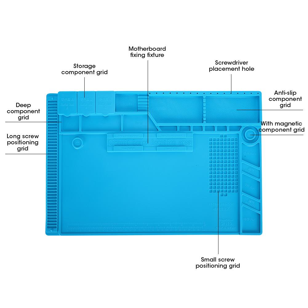 Ordinateur de tapis d'isolation thermique réparant la température élevée de silicone d'isolation thermique