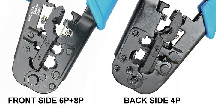 Pince à sertir 8/6 / 4P RJ45 / 12 HANLONG HT-N5684R