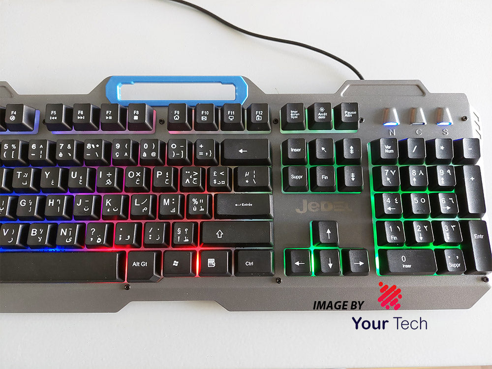 Pack Gaming 3 en 1 Jedel CP-02 Souris, Clavier et casque