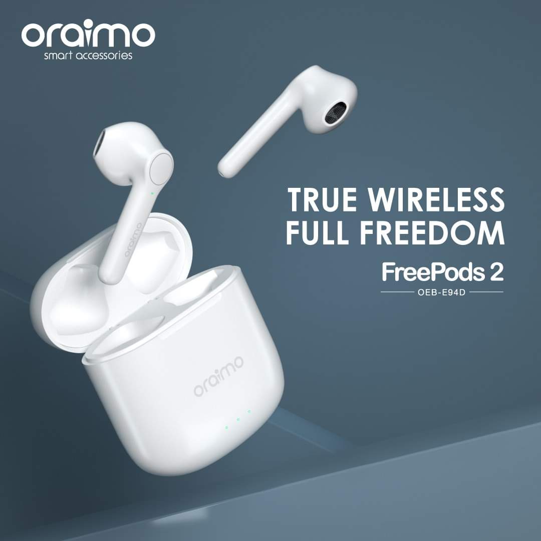 Écouteurs sans fil Oraimo Oeb-e94d True – Blanc