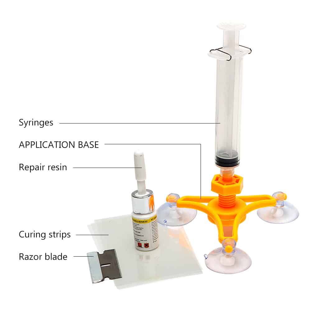 Fenêtre écran pare-brise Kit de réparation voiture verre outil de réparation