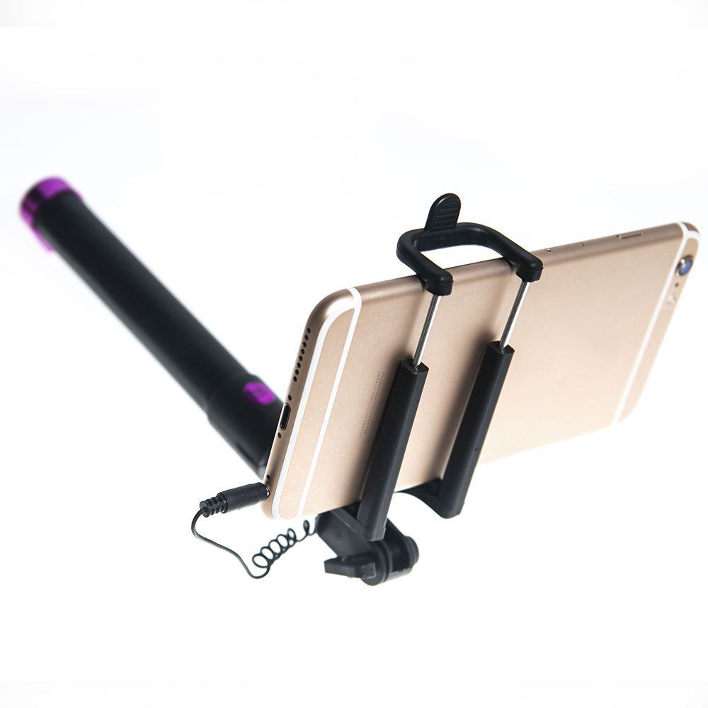 Perche à Selfie pliable, télescopique, 20 cm – 80 cm