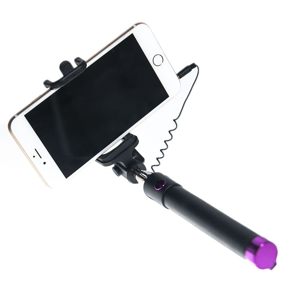 Perche à Selfie pliable, télescopique, 20 cm – 80 cm