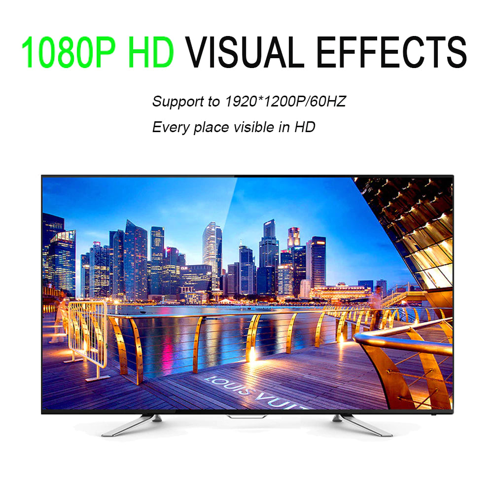 Convertisseur de câble HDMI vers VGA mâle vers femelle