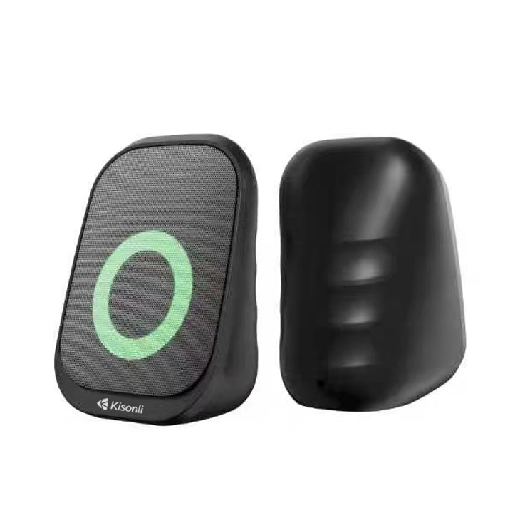 Ordinateur Enceinte 2.0 Multimédia Kisonli X7 RGB Light
