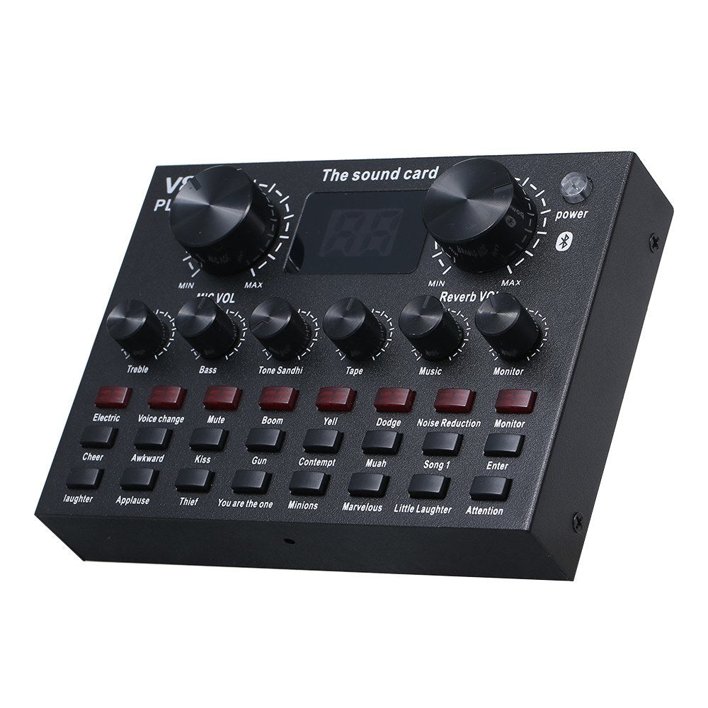 Carte son V8 Plus Master, avec câble Audio USB et Bluetooth