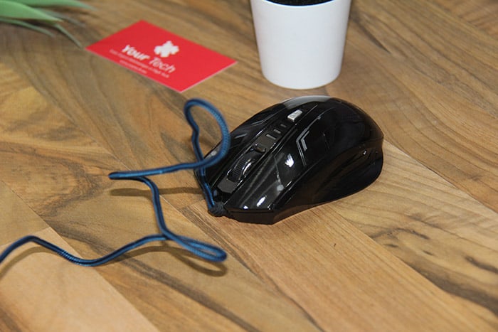 souris WiFi éblouissante filaire gamer RGB