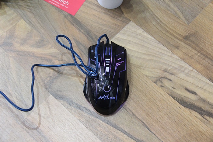 souris WiFi éblouissante filaire gamer RGB