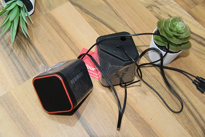 Haut-parleur USB 2.0 design de mode pour ordinateur portable bos-sk473