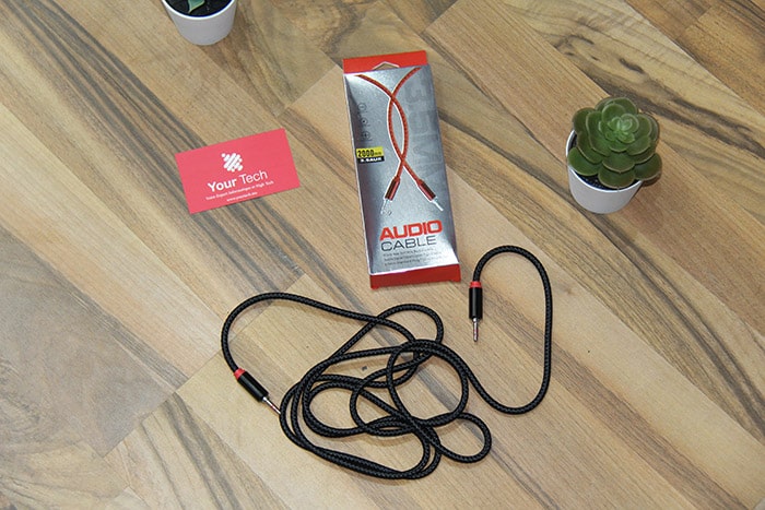 XKIN Câble Auxiliaire Stéréo Jack 3,5mm mâle vers mâle 2m