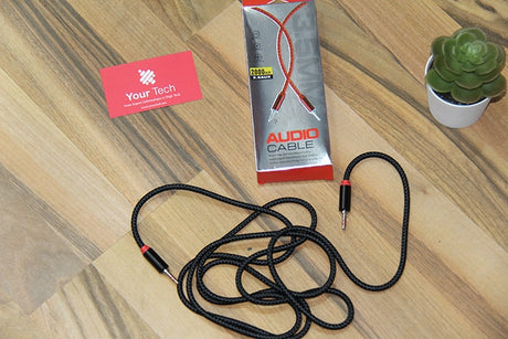 XKIN Câble Auxiliaire Stéréo Jack 3,5mm mâle vers mâle 2m