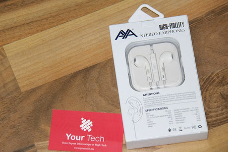 écouteurs stéréo haute fidélité avec son stéréo aya AH-9