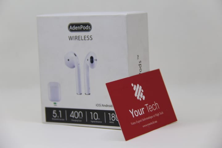 AdenPods Wireless i100 fonctionne avec IOS, Android et Windows