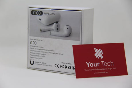 AdenPods Wireless i100 fonctionne avec IOS, Android et Windows