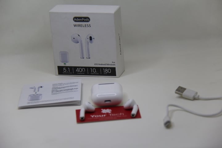 AdenPods Wireless i100 fonctionne avec IOS, Android et Windows