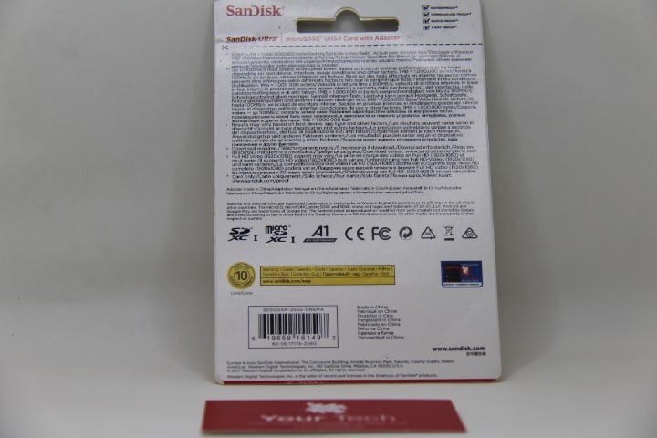 Carte mémoire SanDisk 256 Go Ultra, Extreme et Extreme Pro