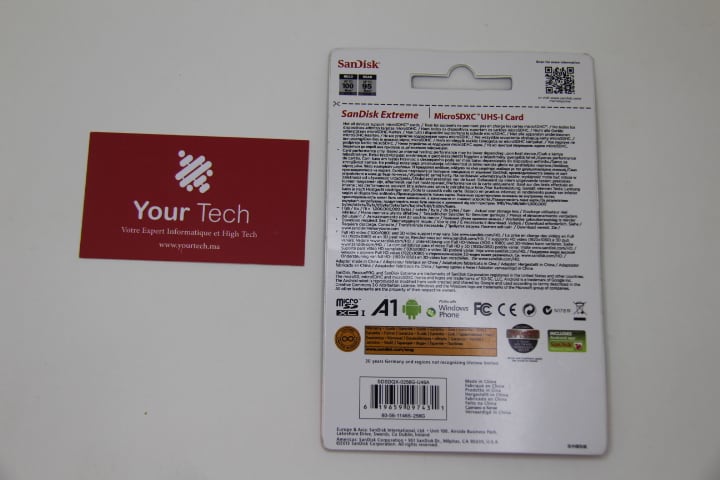 Carte mémoire SanDisk 256 Go Ultra, Extreme et Extreme Pro