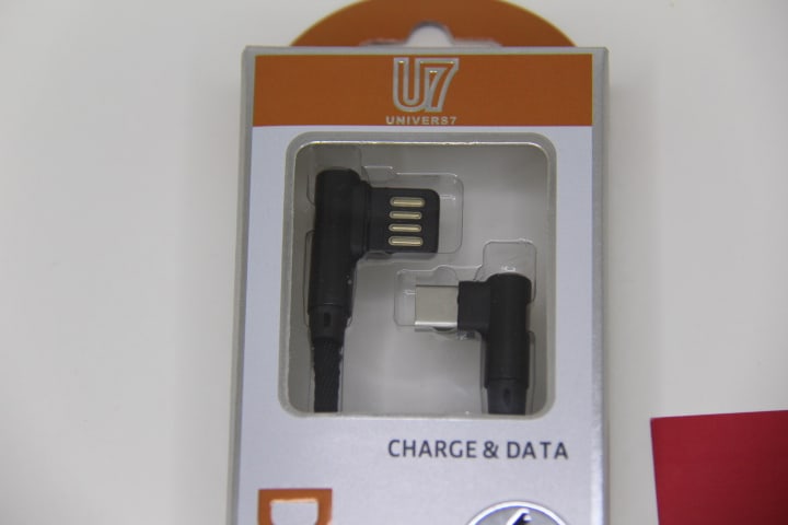 Câble mobile Transfert et charge rapides 2.4A Type C et Samsung V8