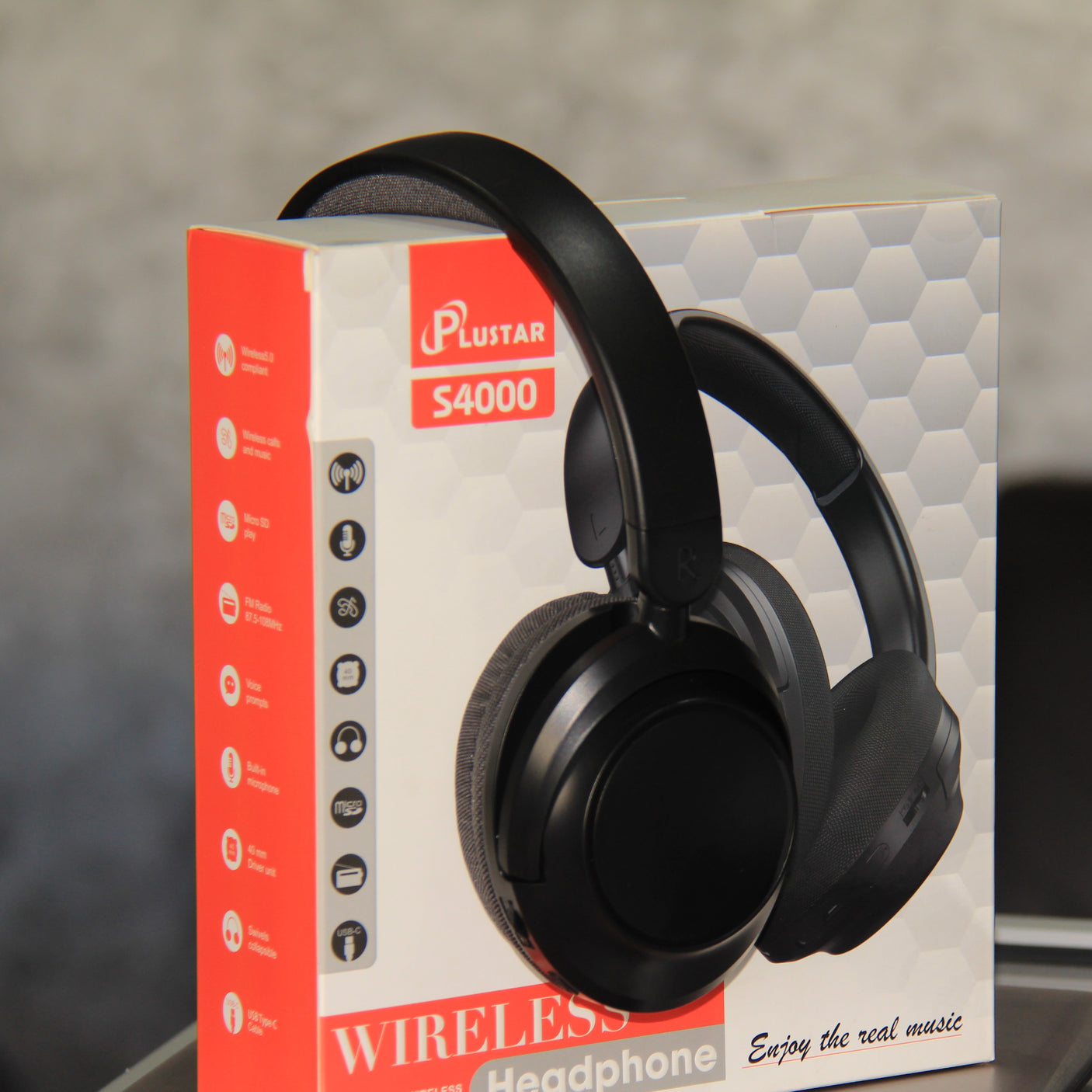 Casque Bluetooth Plustar S4000