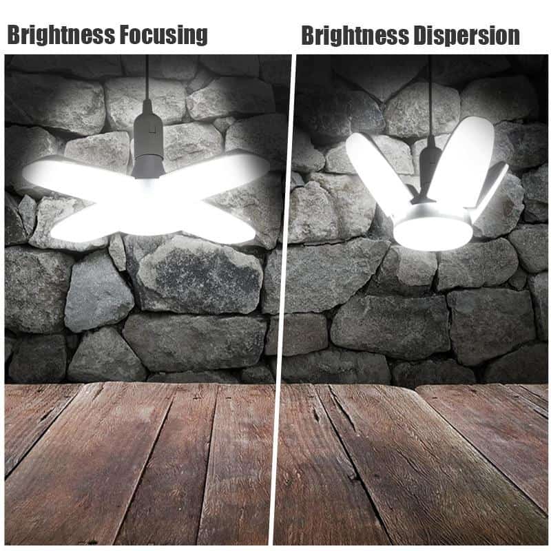 LED Garage Light Deformable Adjustable Lamp