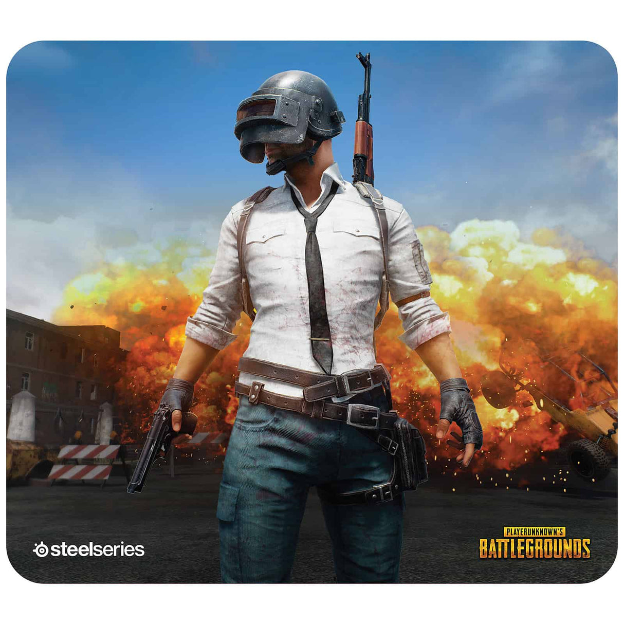 Tapis de souris Professional (450 x 400 x 2 mm) de Haute Qualité. ANTIDÉRAPANT PUBG BATTLEGROUNDS