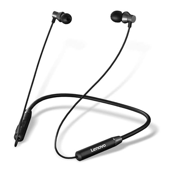 Écouteurs intra-auriculaires Bluetooth Lenovo HE05 avec micro Blanc