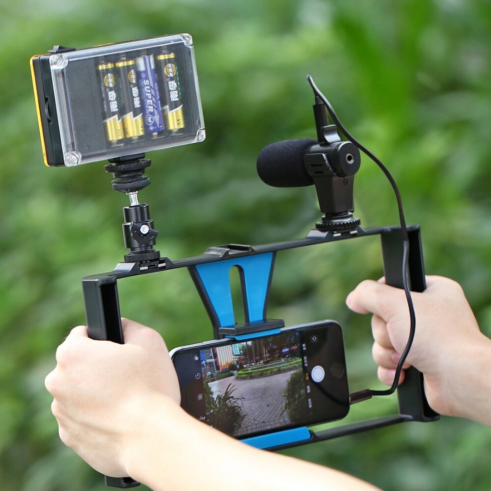 Stabilisateur de mallette PULUZ Dual Handheld