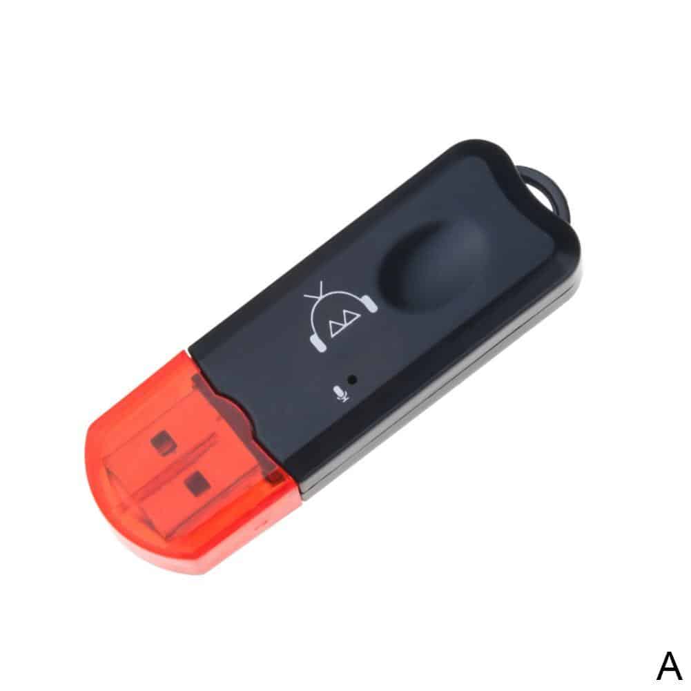 Nouveau Adaptateur Audio sans fil Bluetooth USB AUX, stéréo, avec Microphone pour voiture