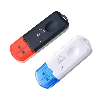 Nouveau Adaptateur Audio sans fil Bluetooth USB AUX, stéréo, avec Microphone pour voiture