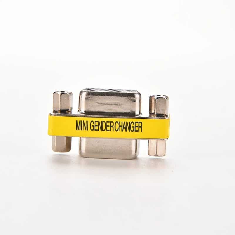 Adaptateur d-sub VGA HD SVGA femelle vers femelle