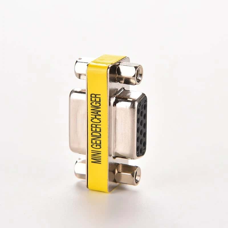 Adaptateur d-sub VGA HD SVGA femelle vers femelle