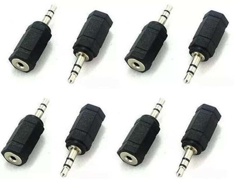 3.5 femelle à 2.5 mâle stéréo prise Audio casque casque convertisseur adaptateur