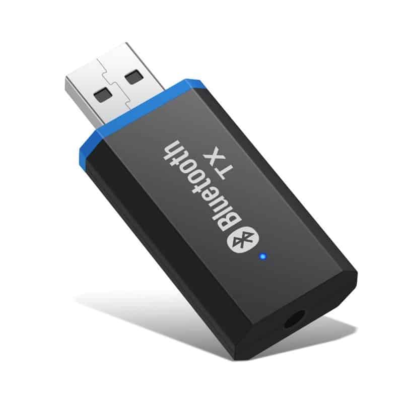 Bluetooth 5.0 Audio récepteur émetteur USB Mini 3.5mm Jack AUX stéréo