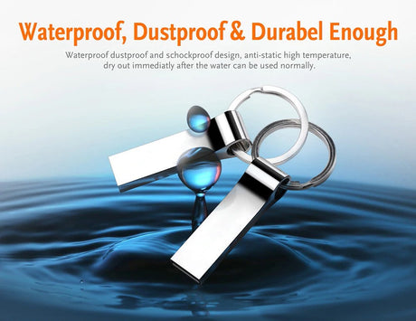 Clé USB haute vitesse Martrea - Argent 32G