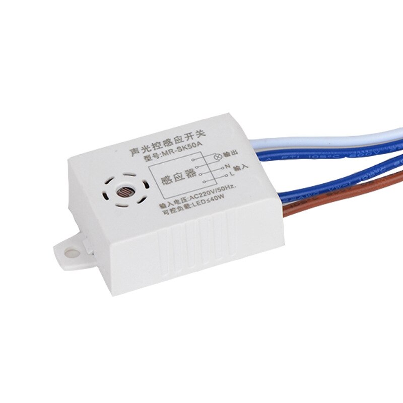 MR-SK50A 220V Module Capteur Sonore Interrupteur Contrôle Automatique Capteur Vocal