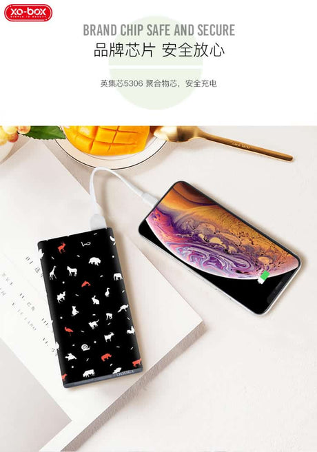 Powerbank de conception de transfert d'eau XO PB28 13000 mah