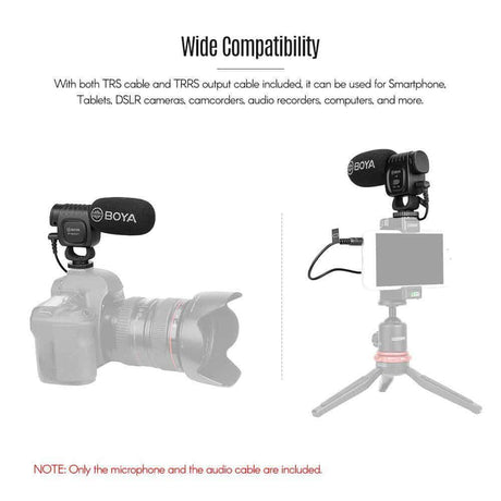 Boya BY-BM3011 Compact Shotgun Microphone