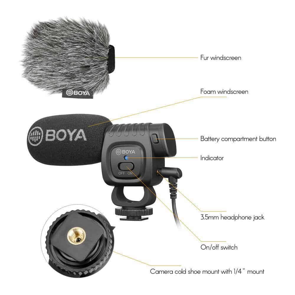 Boya BY-BM3011 Compact Shotgun Microphone